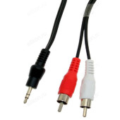 Шнур 3,5Дж-2RCA 5м Орбита AVC35 / TD-241