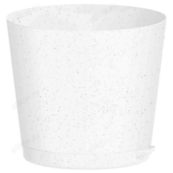 Горшок для цветов OREGANO d160мм 2л прикорневой полив мрамор 221602433/01
