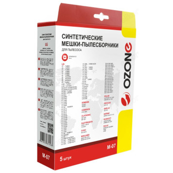 Пылесборник OZONE micron М-07 LG TB-33, синтетический-4