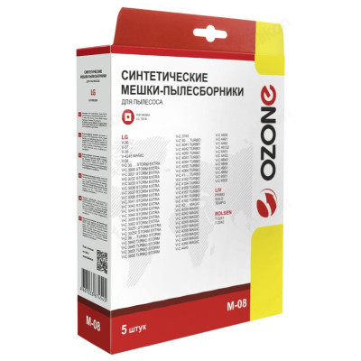 Пылесборник OZONE micron М-08 LG TB-36, синтетический-4