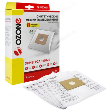 Пылесборник OZONE micron UN-01 универсальный, бумажный