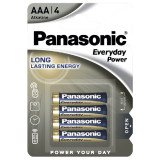 Батарейка ААА/LR03 щелочная Panasonic EVERYDAY BL-4 (48)