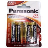 Батарейка пальчиковая AA/LR6 щелочная Panasonic Pro Power BL-4/BL-8