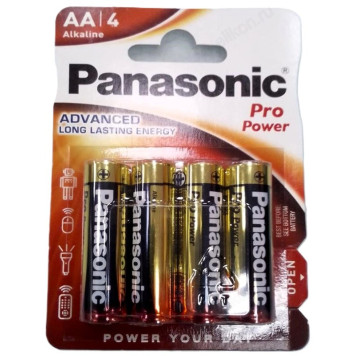 Батарейка Panasonic AA/LR6 Pro Power, 1.5 V