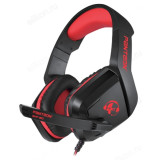 Гарнитура проводная накладная игровая Panteon GHP-180 черно-красная