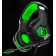 гарнитура проводная накладная игровая  Panteon GHP-250 черно-зеленая