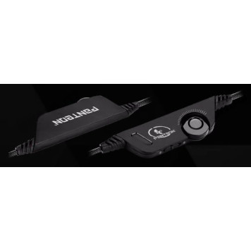 Гарнитура проводная накладная игровая  Panteon GHP-250 черно-красная-2