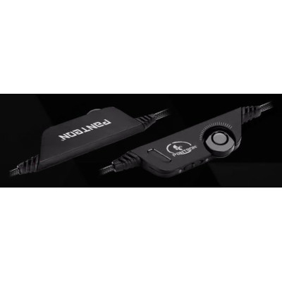 Гарнитура проводная накладная игровая  Panteon GHP-250 черно-красная-2