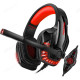 Гарнитура проводная накладная игровая  Panteon GHP-750 PRO черно-красная