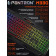 клавиатура игровая PANTEON M330 черная (104 кл,LED RAINBOW,USB,1.6м), мембранная