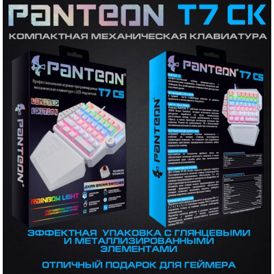 Клавиатура игровая JETACCESS Panteon T7 CS белая-10