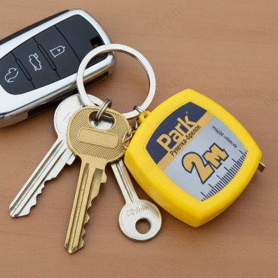 Рулетка-брелок Park 2м 007644