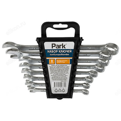 Набор комбинированных ключей Park CrV 105072