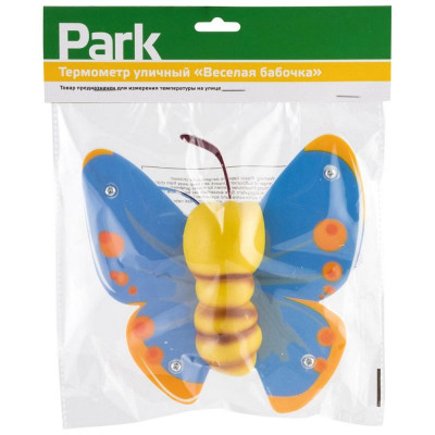 Термометр уличный 'Веселая бабочка' PARK ECOS 008683-4