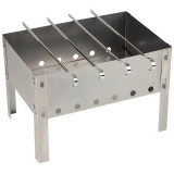 Мангал ECOS сборно-разборный 350х240х240мм, 0, 35-0.40мм с 4 шампурами PARK ECOS 009380