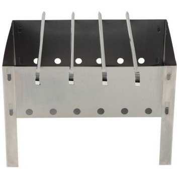 Мангал ECOS сборно-разборный 350х240х240мм, 0, 35-0.40мм с 4 шампурами PARK ECOS 009380-4