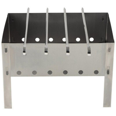 Мангал ECOS сборно-разборный 350х240х240мм, 0, 35-0.40мм с 4 шампурами PARK ECOS 009380-4