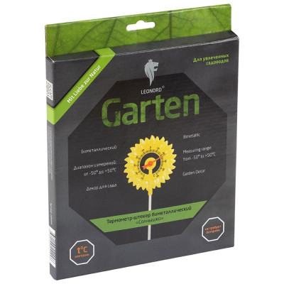 Термометр-штекер биметаллический ' Солнышко' Leonord PARK ECOS 105000-3