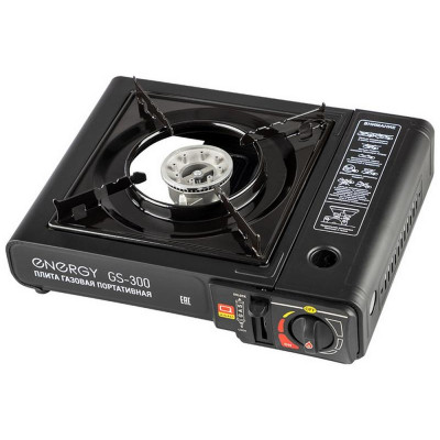 Плита газовая портативная ENERGY GS-300 (кейс, 2 типа подключения) PARK ECOS 105311-3