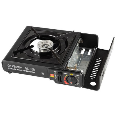 Плита газовая портативная ENERGY GS-300 (кейс, 2 типа подключения) PARK ECOS 105311-4