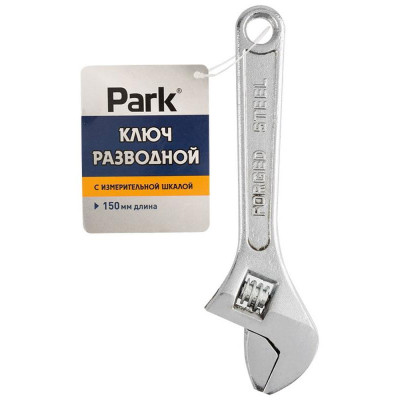 Ключ разводной с измерительной шкалой, 15см PARK ECOS 105466-2