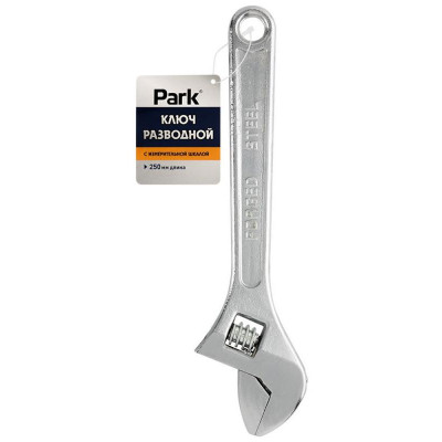 Ключ разводной с измерительной шкалой, 25см PARK ECOS 105468-2