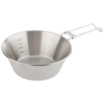 Миска складная походная ECOS Camp-S17 из нерж.стали PARK ECOS 106946