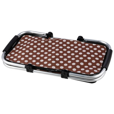 Термосумка складная с алюминиевым каркасом CB-7046-3, с принтом горошек PARK ECOS 107063-2