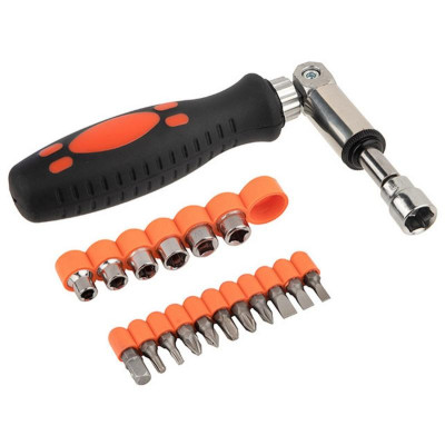 Отвертка реверсивная с шарниром , 19 предметов PARK ECOS 109098-4