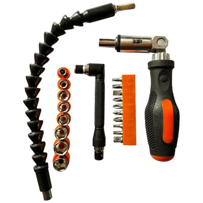 Отвертка реверсивная с шарниром , 21 предмет PARK ECOS 109103