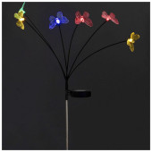 Фонарь садовый на солнечной батарее 'Бабочки' PARK ECOS 109248