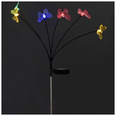 Фонарь садовый на солнечной батарее 'Бабочки' PARK ECOS 109248