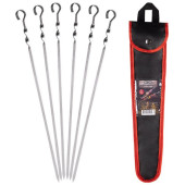 Набор шампуров ECOS (6шт, в чехле) PARK ECOS 182540