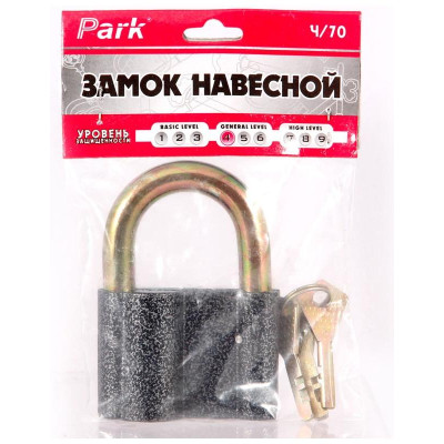Замок навесной Ч/70 PARK ECOS 288128-2