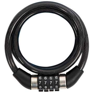 Замок велосипедный кодовый 80см, 8мм PARK ECOS 288159