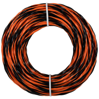 Леска для триммеров двухкомпонентная перекрученная ' Зебра' 3.0мм, 15м, квадрат PARK ECOS 990647-2