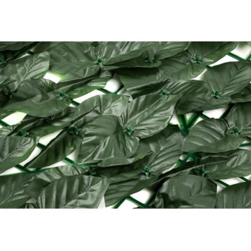 Сетка для декорирования забора 'Листья' 1х1м PARK ECOS 999308-4