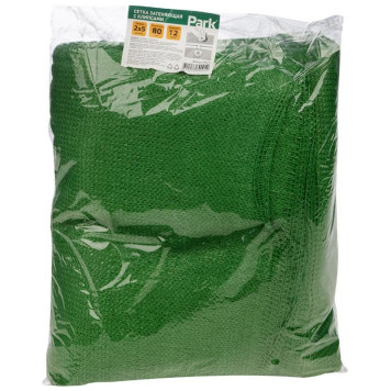 Сетка затеняющая с клипсами 2х5м, 80 г/м2 PARK ECOS 999314-3