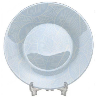 Тарелка 10327SLBD71 Ливс голуб 195мм (шк8347) упроч.