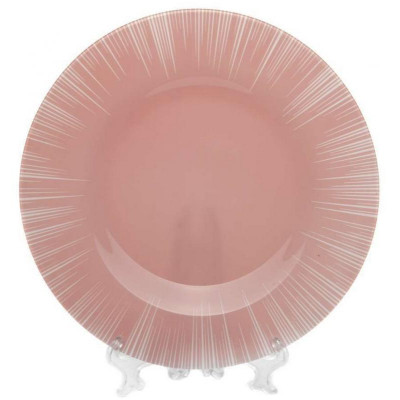 Тарелка упроч. Фокус 260мм розовая PASABAHCE 10328SLBD73