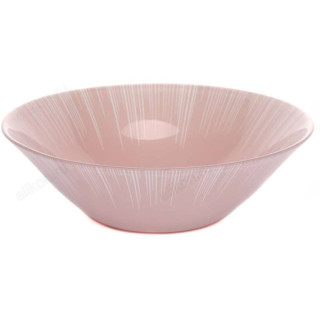 Салатник 10533SLBD73  Фокус 162мм розовый упроч. 2цв.