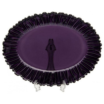 Блюдо АМЕТИСТ 250х190мм (в упаковке) PASABAHCE 10547BD7