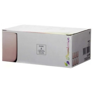 Набор стаканов ICONIC 6шт 280мл розовый PASABAHCE 420112P-1