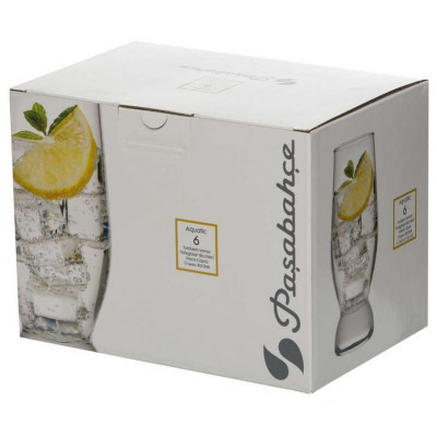 Набор стаканов АКВАТИК 6шт 265мл PASABAHCE 42978B-1