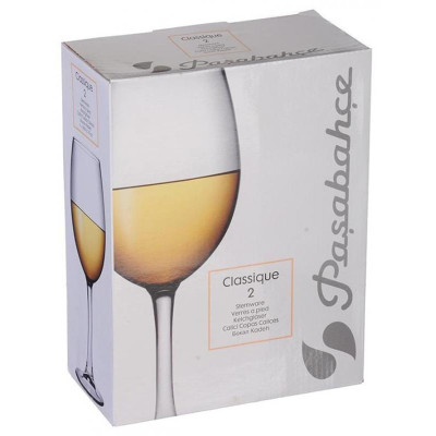 Набор бокалов КЛАССИК 2шт 360мл (белое вино) PASABAHCE 440151B