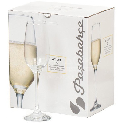 Набор бокалов АМБЕР 440295B шампанское