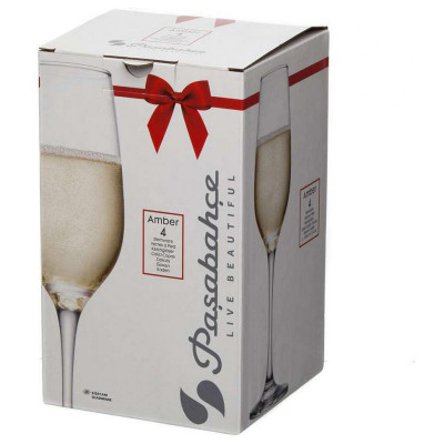 Набор бокалов АМБЕР 440295B/4 шампанское-2