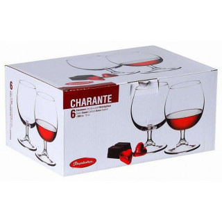 Набор бокалов ШАРАНТ 6шт 300мл (коньяк) PASABAHCE 44816B-1