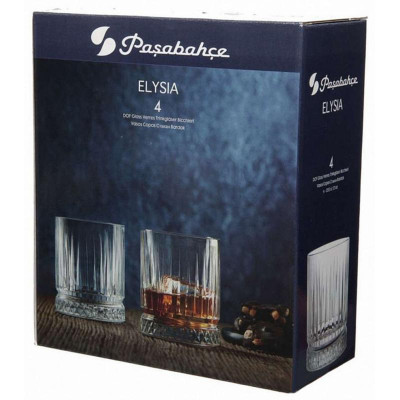 Набор стаканов ЭЛИЗИЯ 4шт 355мл PASABAHCE 520004B-1