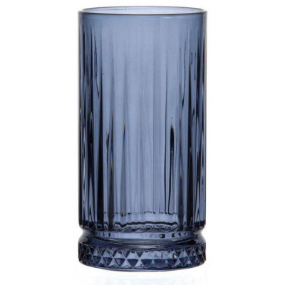 Стакан ЭЛИЗИЯ (Энжой) 450мл синий PASABAHCE 520015SLBBL